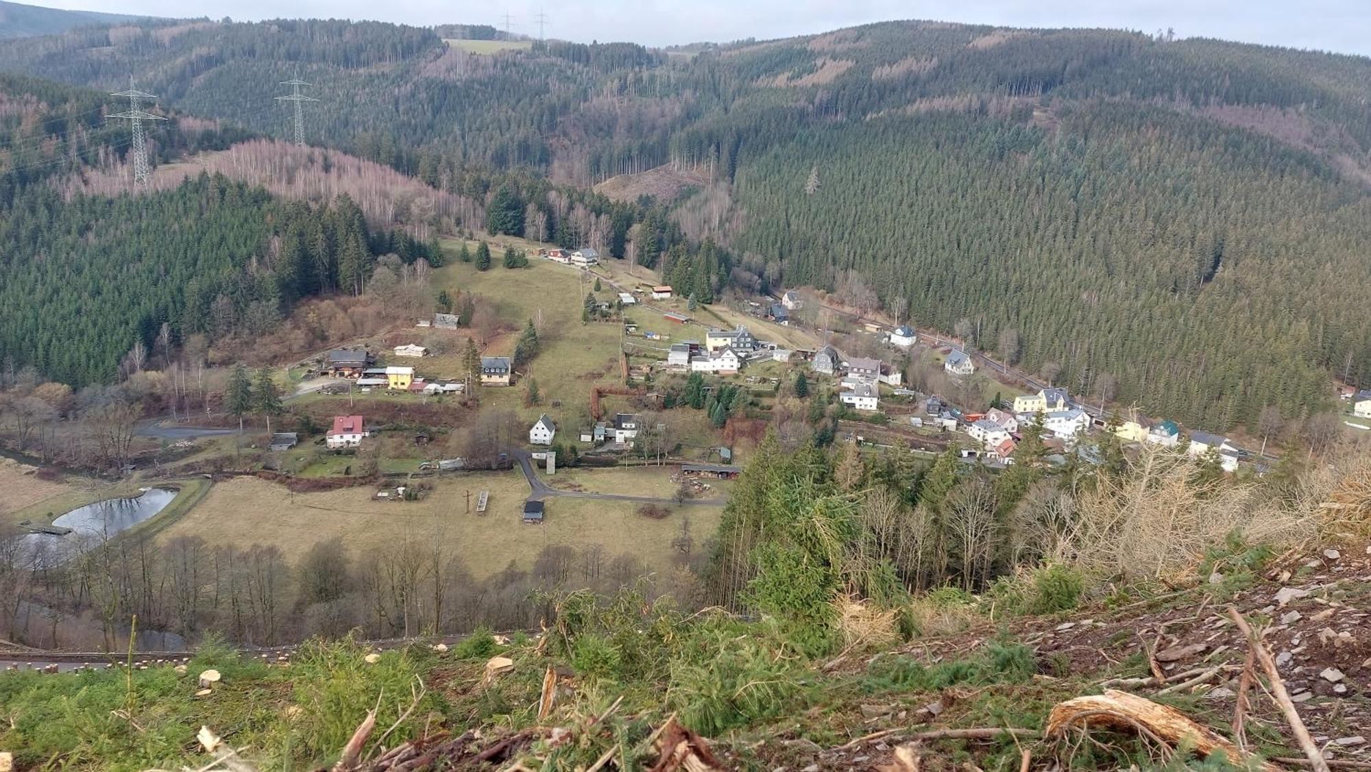 Oberweißbach Ferienwohnung Berndt מראה חיצוני תמונה